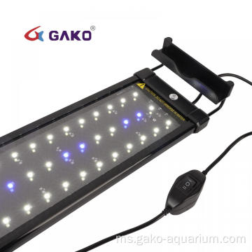 Pencahayaan tangki ikan LED untuk akuarium yang ditanam